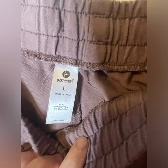 90 Degree by Reflex Joggers
Sweat Pants Athleisure Honey Glow
Women's Size Large - Picture 3 of 4